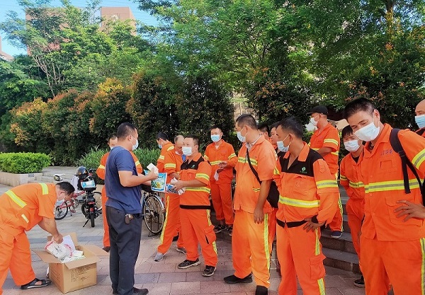 炎炎夏日，情系一线——夏季高温“送清凉”活动